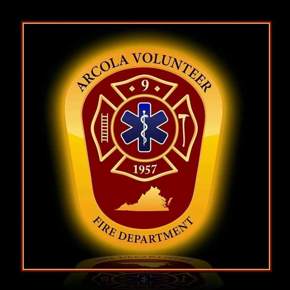 Arcola Volunteer FD badge